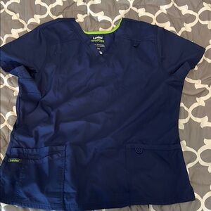 Landau Women's Top in Navy Blue